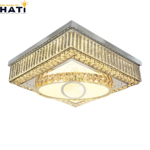 Đèn ốp pha lê vuông Edenia - HTC 051Q