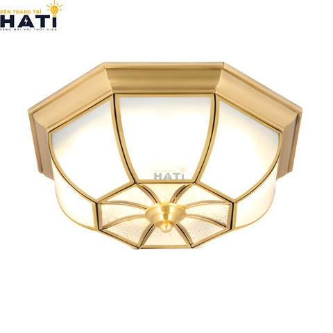 Đèn ốp trần đồng Bellafonte