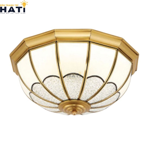 Đèn ốp trần đồng Lazmira