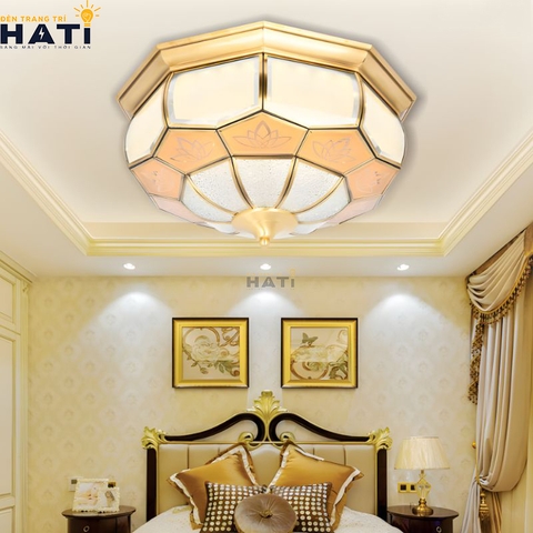 Đèn ốp trần đồng Montavelle