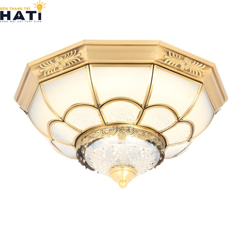 Đèn ốp trần đồng Vincenza