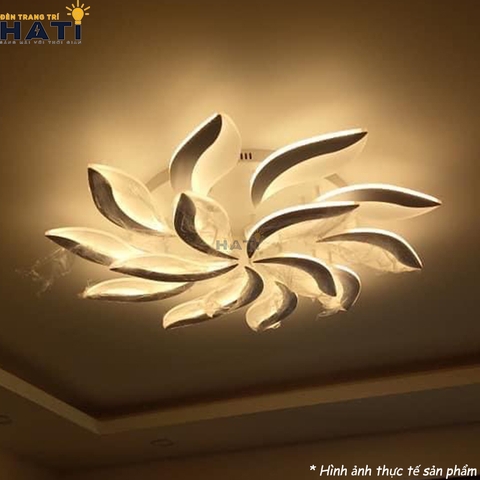 Đèn ốp trần led Akiko 15 cánh