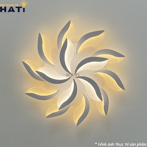 Đèn ốp trần led Akiko 15 cánh