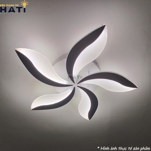 Đèn ốp trần led Akiko 5 cánh