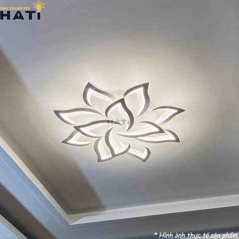 Đèn ốp trần led hình lưỡi rìu 12 cánh