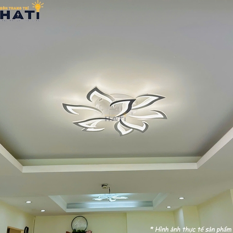 Đèn ốp trần led hình lưỡi rìu 9 cánh