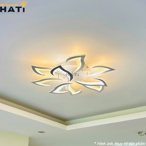Đèn ốp trần led hình lưỡi rìu 9 cánh