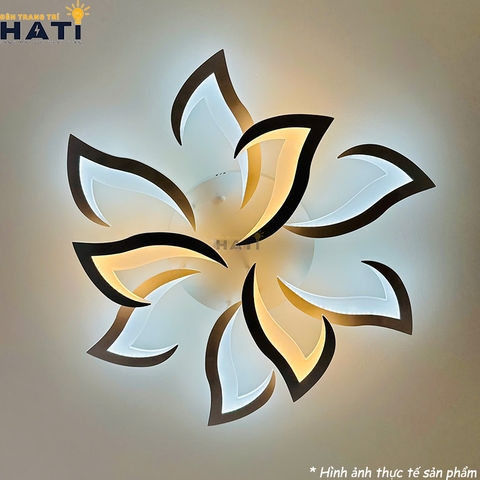 Đèn ốp trần led hình lưỡi rìu 9 cánh