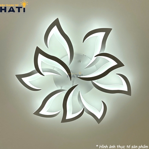 Đèn ốp trần led hình lưỡi rìu 9 cánh