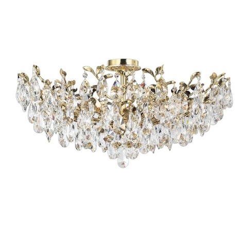 Đèn ốp trần pha lê Piema