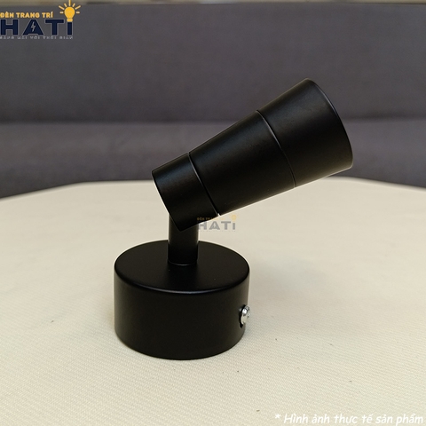 Đèn rọi đế ngồi Harri vỏ đen