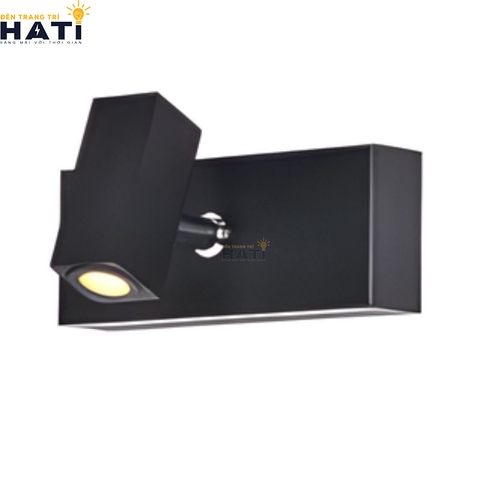Đèn rọi gương 1 bóng Larkin màu đen