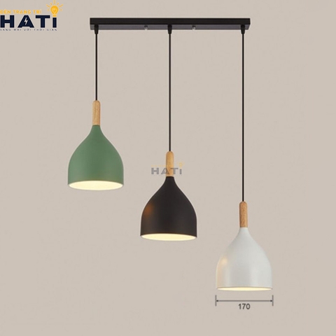 Phối cảnh Đèn Thả Combo Cole trong không gian sang trọng