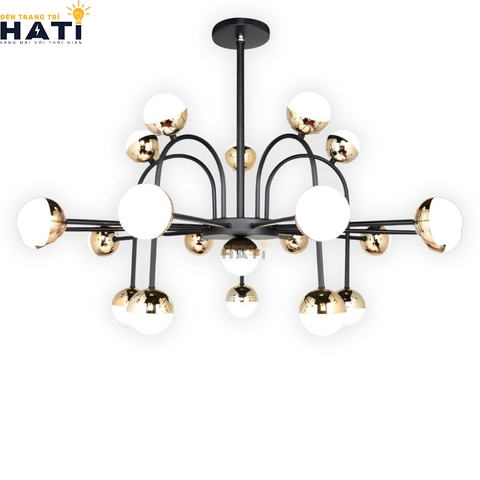 Đèn thả decor Raanana phù hợp cho căn hộ chung cư, đặc biệt là phòng khách và khu vực bàn ăn cần sự tinh tế.