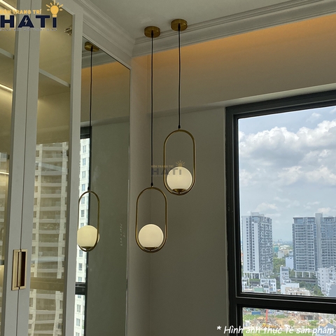 Đèn thả decor Moonlight hướng dẫn lắp đặt chuyên nghiệp