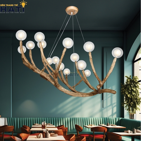 Đèn thả decor Sprouting thiết kế hiện đại nghệ thuật, mang đến điểm nhấn chiếu sáng ấn tượng phù hợp lắp đặt cho chung cư và nhà phố.