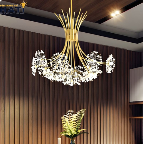 Đèn thả deco Trans màu vàng