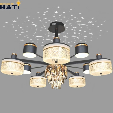 Đèn thả decor Zirta 10 bóng