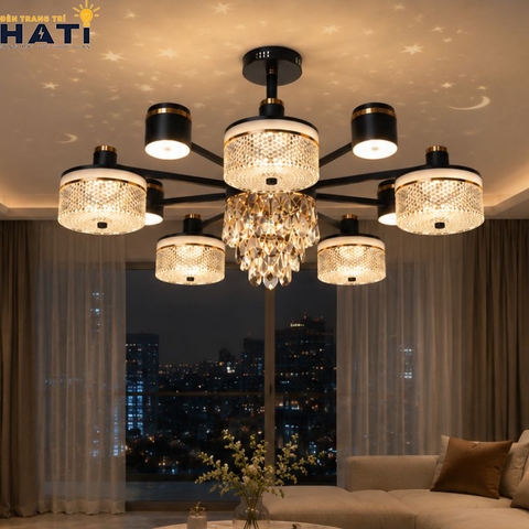 Đèn thả decor Zirta 10 bóng