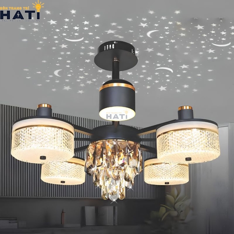 Đèn thả decor Zirta 8 bóng