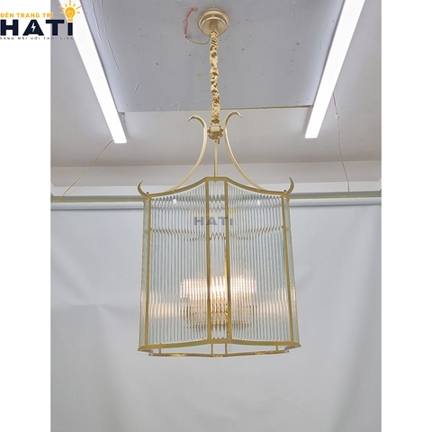 Đèn thả đồng Solemn TD19-1