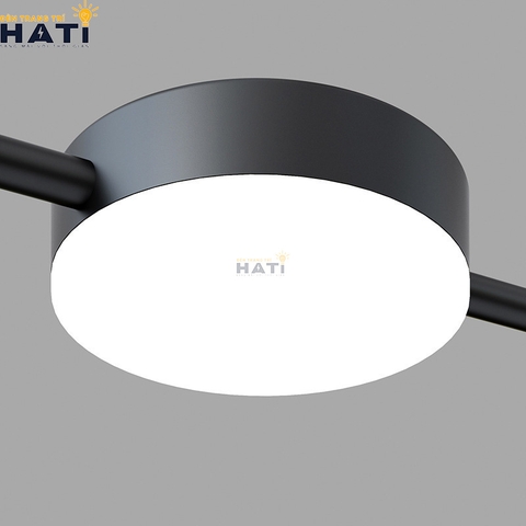 Đèn thả led Lise màu đen