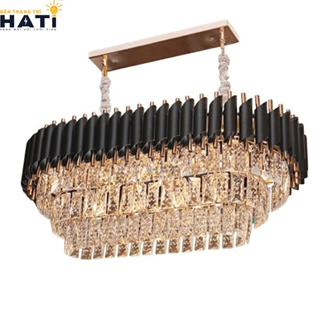 Đèn thả ngang pha lê Almira