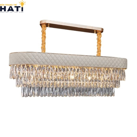 Đèn thả ngang pha lê Earlina