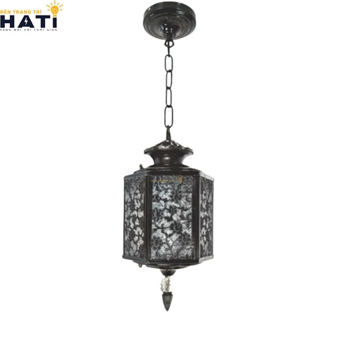 Đèn thả ngoài trời Avent màu đen