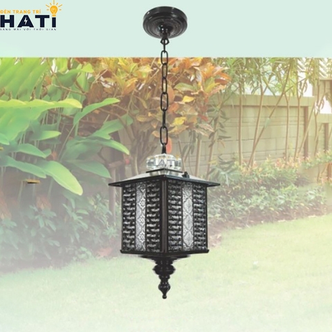 Đèn thả ngoài trời Anlet màu đen
