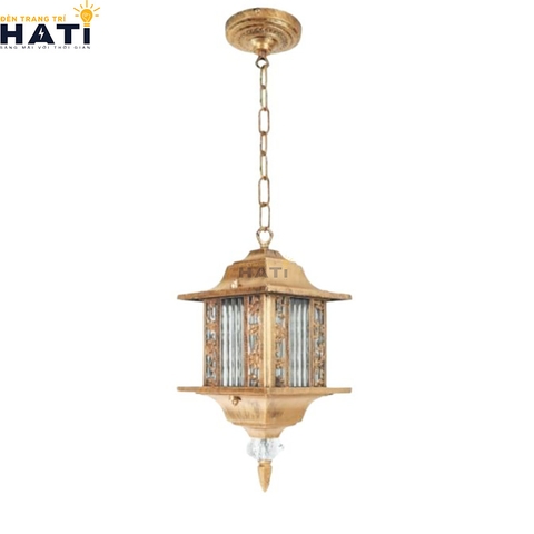 Đèn thả ngoài trời Rosite màu vàng