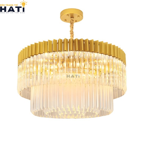 Đèn thả pha lê Aerithon hiện đại kết hợp thiết kế tinh xảo và ánh sáng lung linh, giúp không gian sống trở nên đẳng cấp và cuốn hút hơn