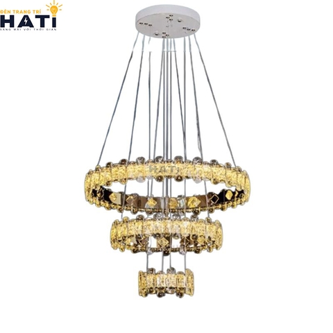 Đèn thả pha lê Malock