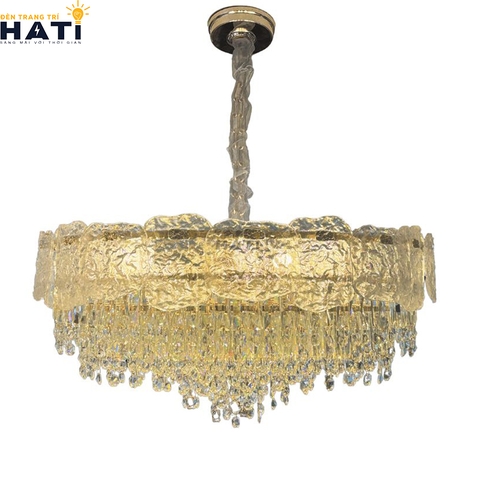 Đèn thả pha lê Minala 800mm