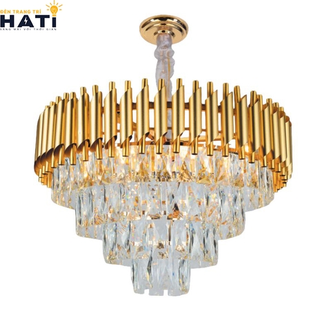 Đèn thả pha lê Orivian hiện đại kết hợp thiết kế tinh tế và ánh sáng lung linh, giúp không gian sống trở nên đẳng cấp và cuốn hút hơn