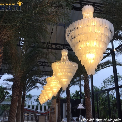 Đèn thả pha lê Seravi