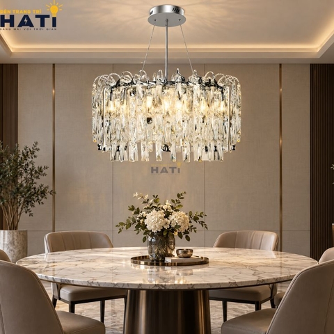 Đèn thả pha lê Valerian