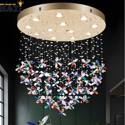 Đèn thả pha lê Veronis