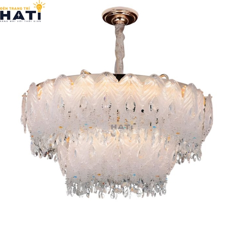 Đèn thả pha lê Xaviera Lux 2 tầng