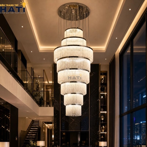Đèn thả thông tầng Elvino
