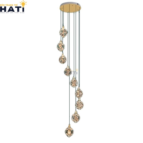 Đèn thả thông tầng Hino 18 bóng