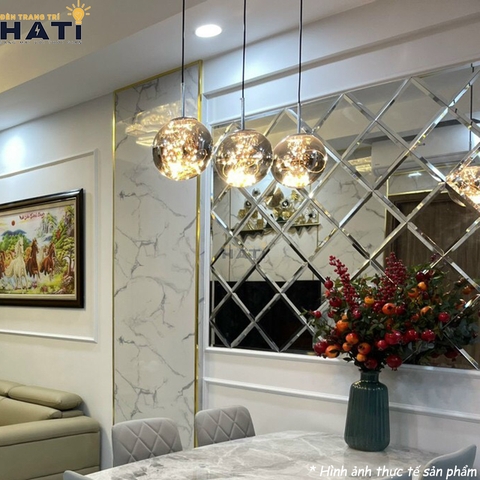 Đèn thả thuỷ tinh Danitza - TTT05/1