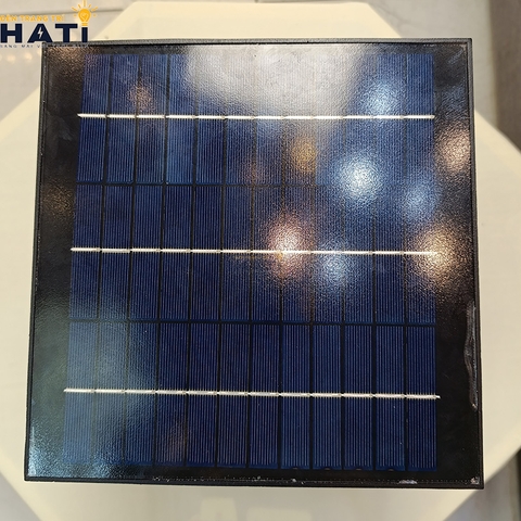 Đèn trụ cổng vuông năng lượng mặt trời Pali
