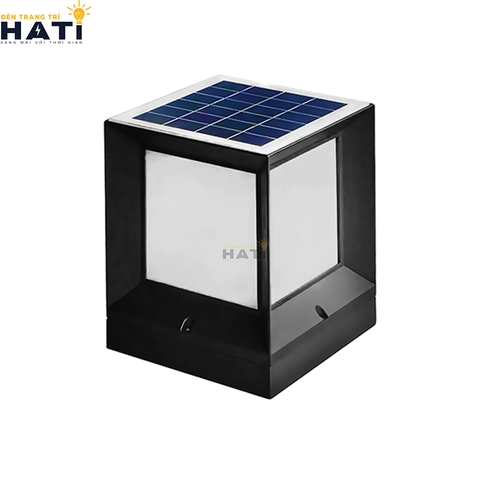 Đèn trụ cổng vuông năng lượng mặt trời Pali