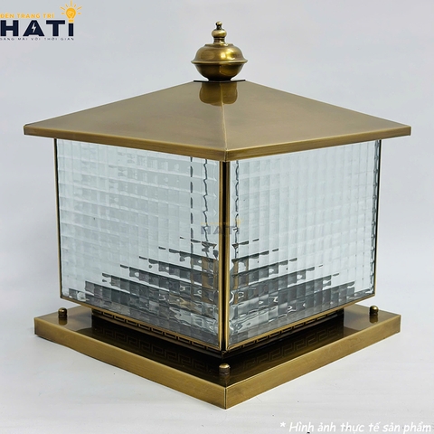 Đèn trụ cổng vuông Onni