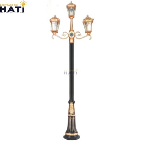 Đèn trụ sân vườn Peridot màu vàng