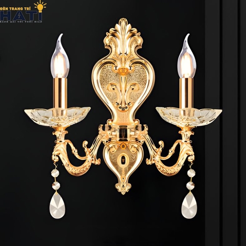 Đèn tường cổ điển Lligent 2 bóng