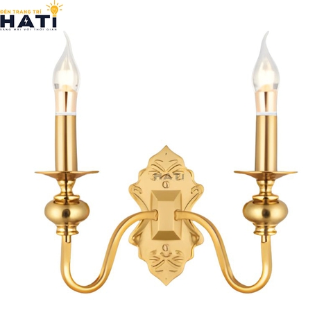 Đèn tường cổ điển Tyrian 2 bóng