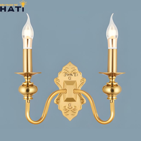 Đèn tường cổ điển Tyrian 2 bóng