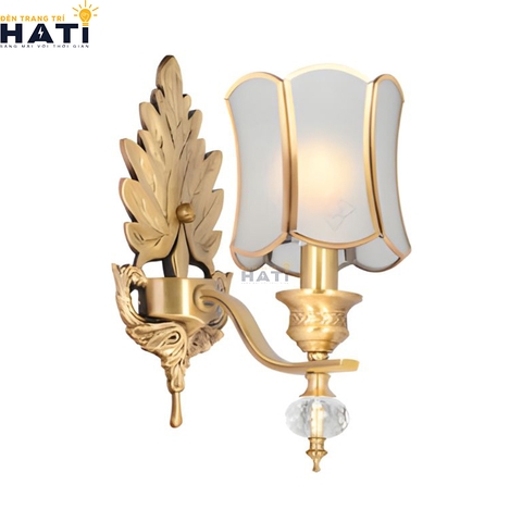 Đèn tường đồng Amber 1 bóng